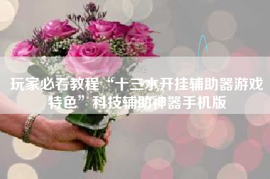 玩家必看教程“十三水开挂辅助器游戏特色”科技辅助神器手机版 玩家必看教程“十三水开挂辅助器游戏特色”科技辅助神器手机版