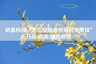 必备科技“怎么安装心悦麻将免费挂”开挂(透视)辅助教程