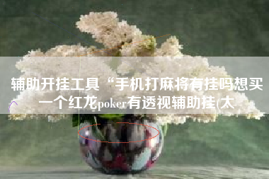 辅助开挂工具“手机打麻将有挂吗想买一个红龙poker有透视辅助挂(太 辅助开挂工具“手机打麻将有挂吗想买一个红龙poker有透视辅助挂(太
