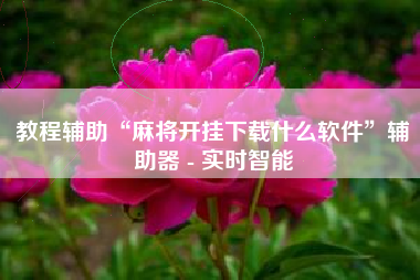 教程辅助“麻将开挂下载什么软件”辅助器 - 实时智能