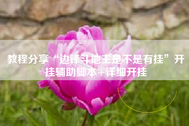 教程分享“边锋斗地主是不是有挂”开挂辅助脚本+详细开挂