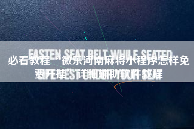 必看教程“微乐河南麻将小程序怎样免费开挂”详细辅助软件教程