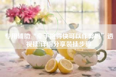 专用辅助“牵手跑得快可以作弊吗”透视挂!详细分享装挂步骤