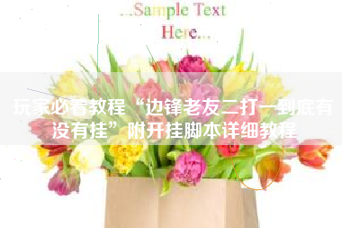 玩家必看教程“边锋老友二打一到底有没有挂”附开挂脚本详细教程 玩家必看教程“边锋老友二打一到底有没有挂”附开挂脚本详细教程