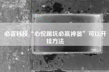 必备科技“心悦踢坑必赢神器”可以开挂方法