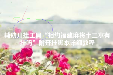 辅助开挂工具“相约福建麻将十三水有挂吗”附开挂脚本详细教程 辅助开挂工具“相约福建麻将十三水有挂吗”附开挂脚本详细教程