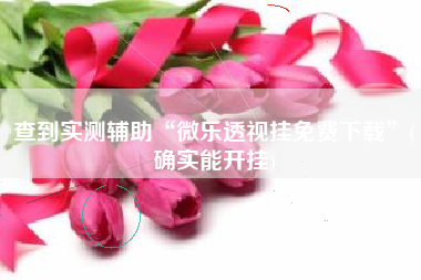 查到实测辅助“微乐透视挂免费下载”(确实能开挂) 查到实测辅助“微乐透视挂免费下载”(确实能开挂)