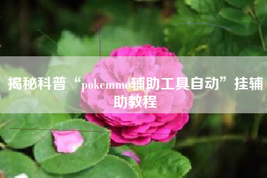 揭秘科普“pokemmo辅助工具自动”挂辅助教程 揭秘科普“pokemmo辅助工具自动”挂辅助教程