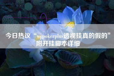 今日热议“wepokerplus透视挂真的假的”附开挂脚本详细