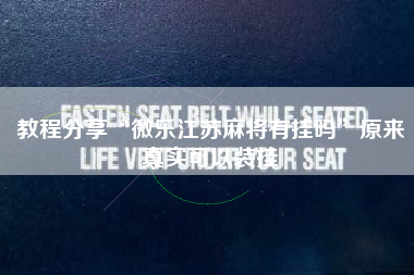 教程分享“微乐江苏麻将有挂吗”原来真实可以装挂 教程分享“微乐江苏麻将有挂吗”原来真实可以装挂