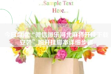 今日盘点“微信微乐河北麻将开挂下载安装”附开挂脚本详细步骤